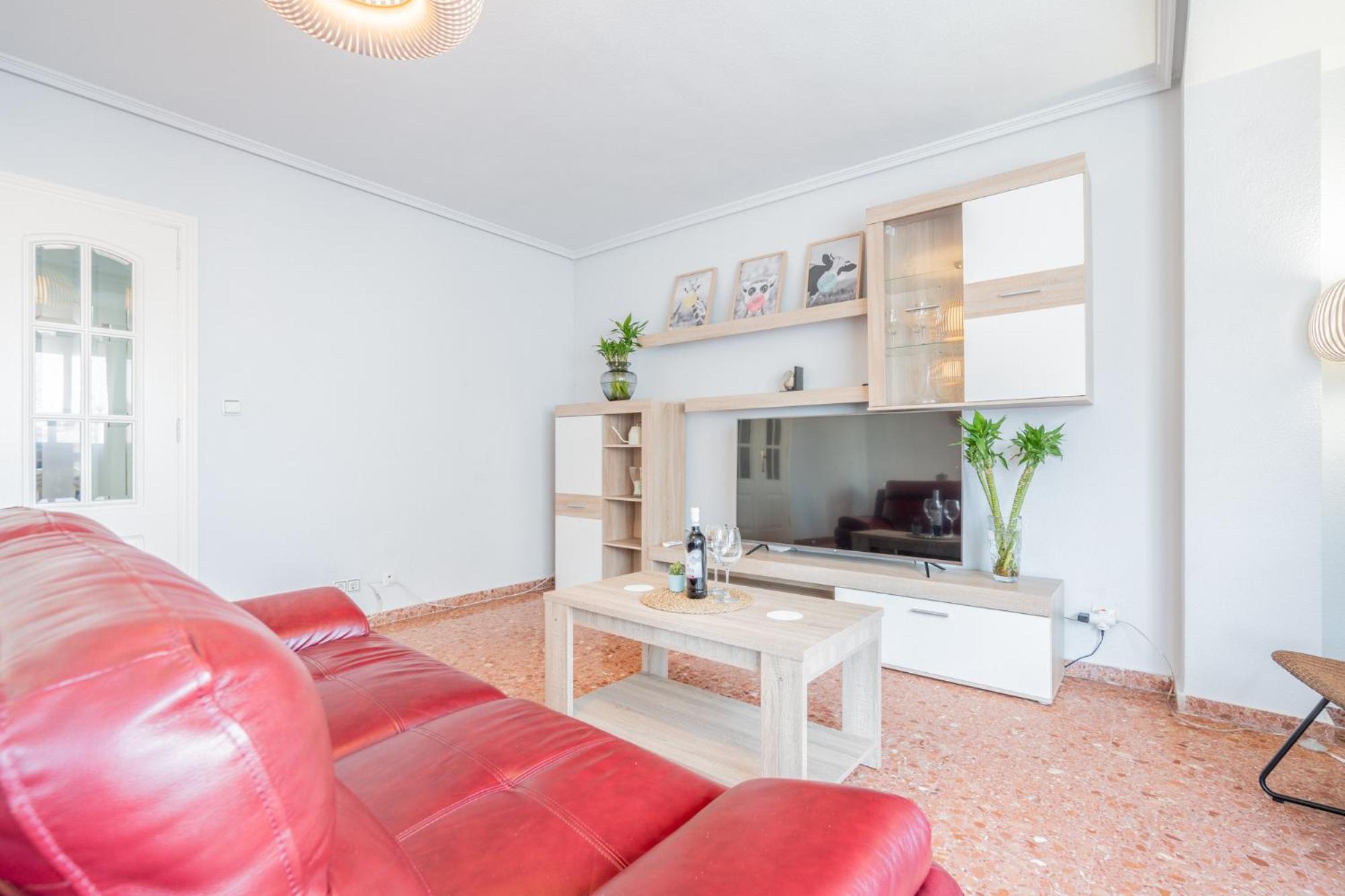 Apartamento Familiar En Avenida Del Puerto Walencja Zewnętrze zdjęcie