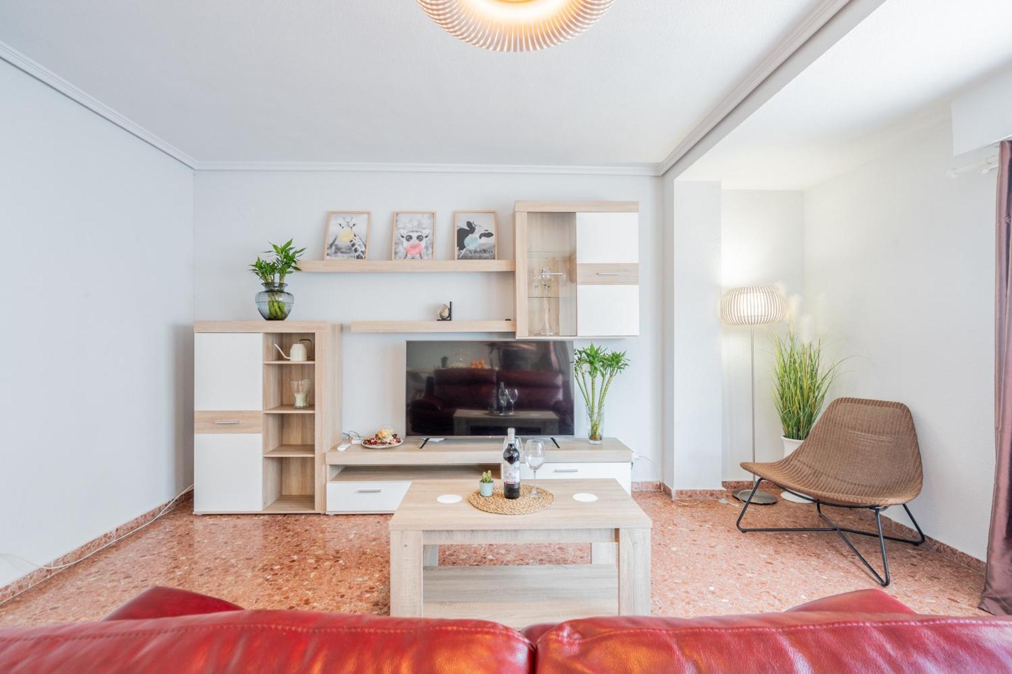 Apartamento Familiar En Avenida Del Puerto Walencja Zewnętrze zdjęcie
